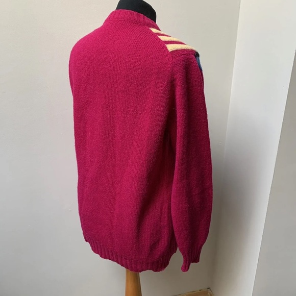 Vintage wool jumper fits uk 10 12 14 - Picture 8 of 14